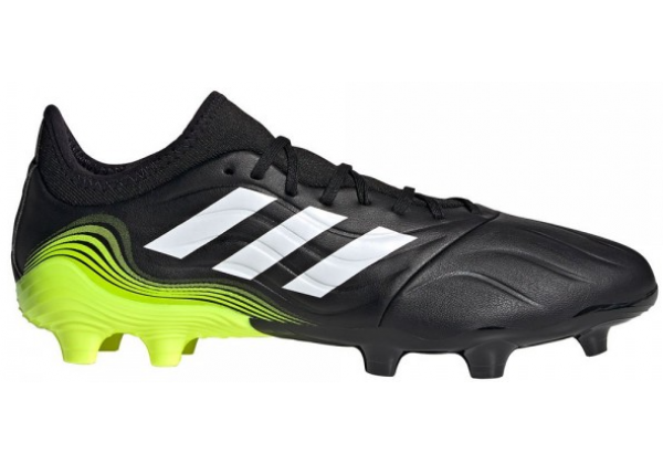 Бутсы Adidas Copa Sense.3 Fg черные с зеленым